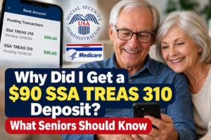 Why Did I Get a $90 SSA TREAS 310 Deposit? What Seniors Should Know